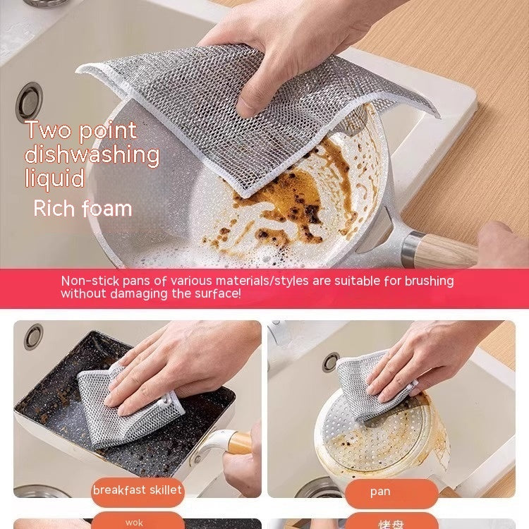 Steel wire cloth for kitchen cleaning