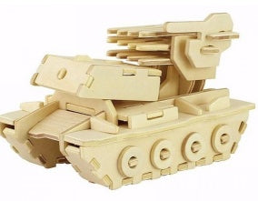 3D Wooden Puzzle