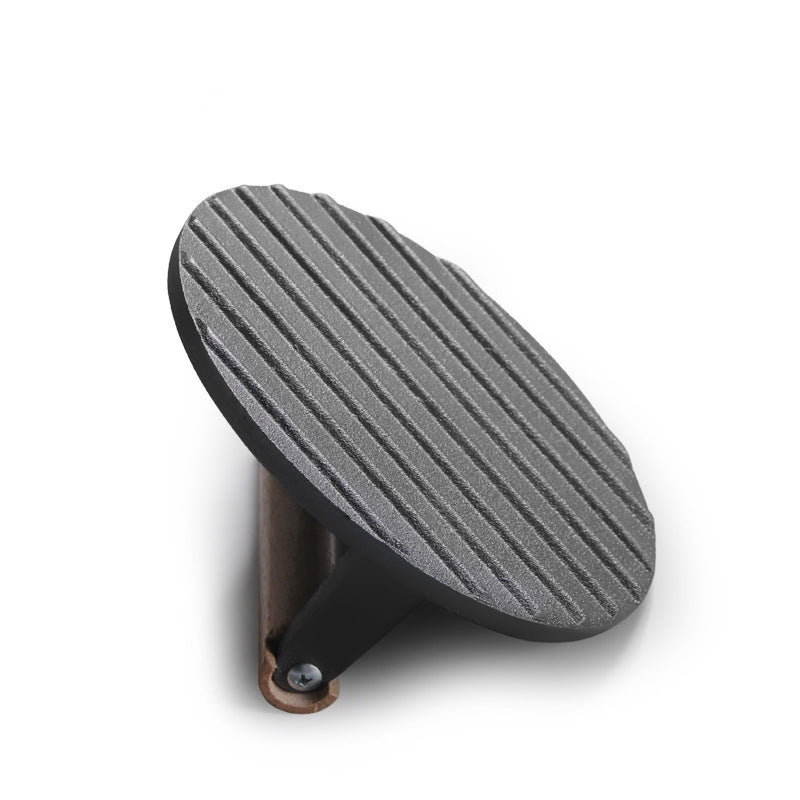 Rund press i gjutjärn för kött och grönsaker