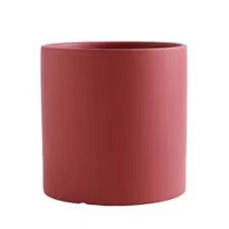 Keramisk blomkruka i nordisk stil