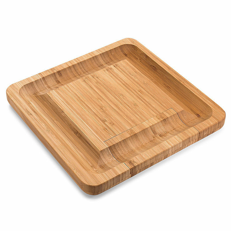 Versatile Cutting Board with Knife Box in Bamboo