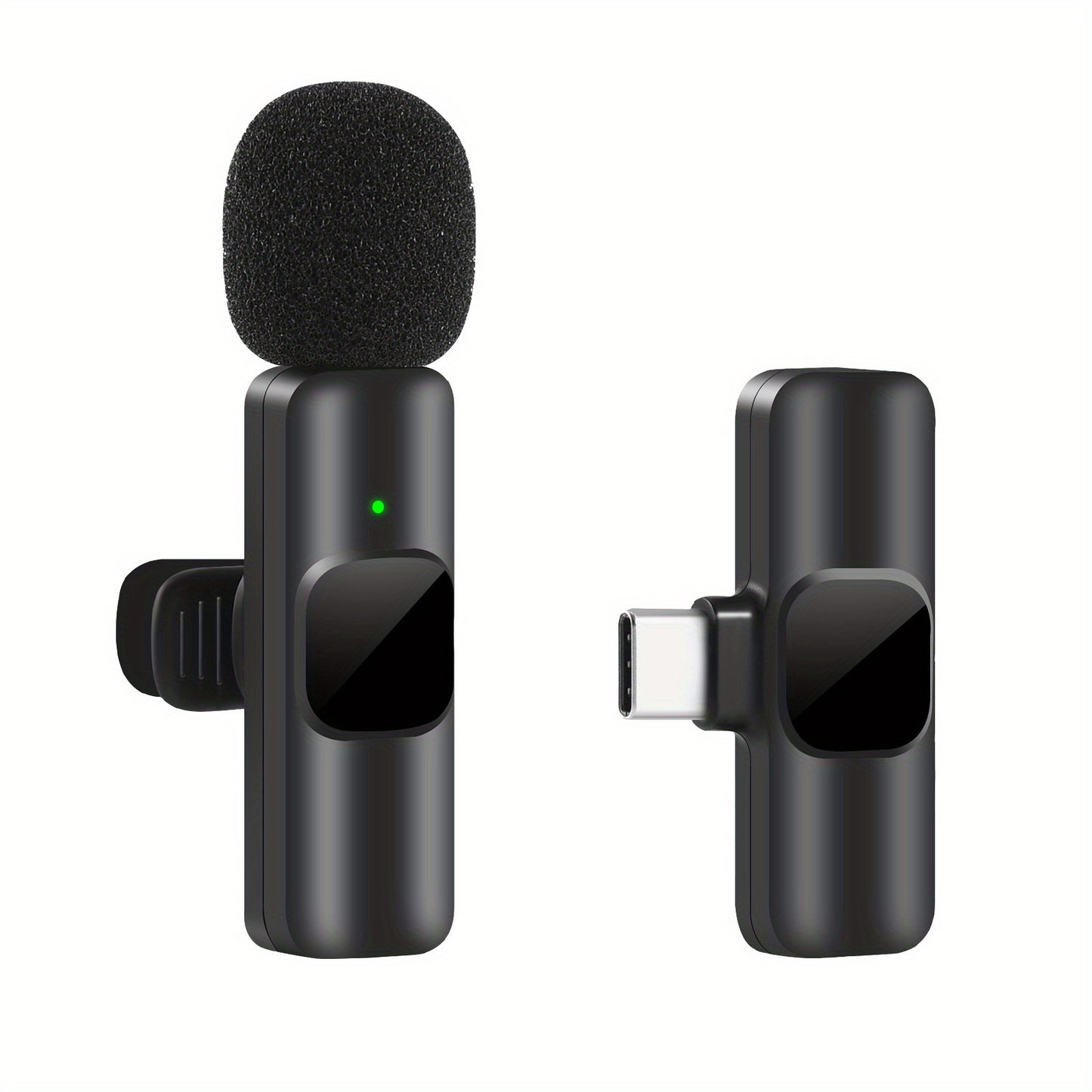 Wireless Microphone for iPhone and iPad - Professional Lip Mic for Podcast and Vlog