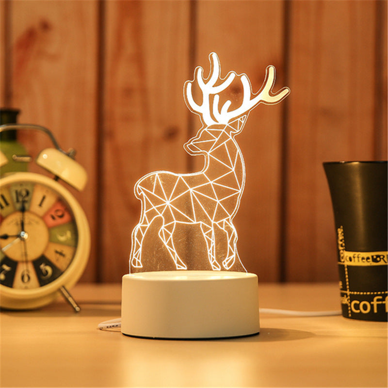 Magic night light for the bedside table