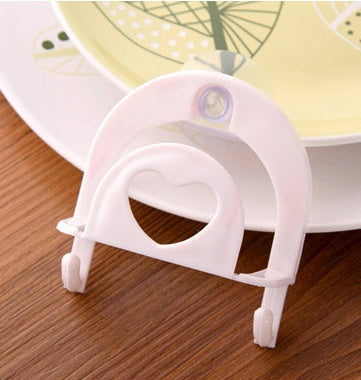 Disksvamphållare med sugpropp – Praktisk & hygienisk förvaring för diskhon