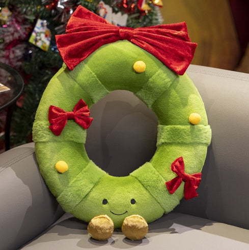 Julkudde Pepparkaksgubbe & Julgran – Mjuk julglädje för hela hemmet