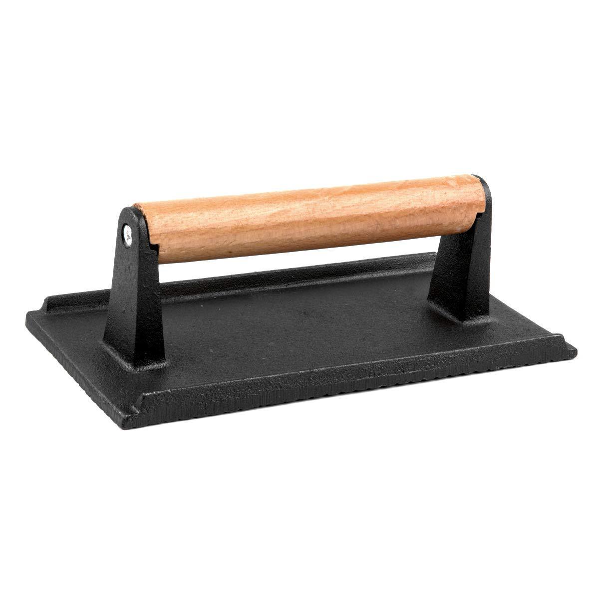 Kött och baconpress med trähandtag