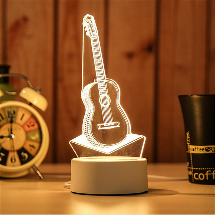 Magic night light for the bedside table