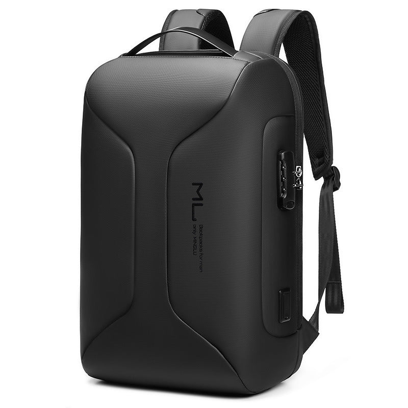 Stylish computer backpack with magical capacity!