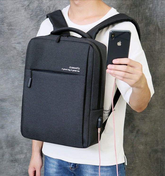 Oxford cloth laptop backpack