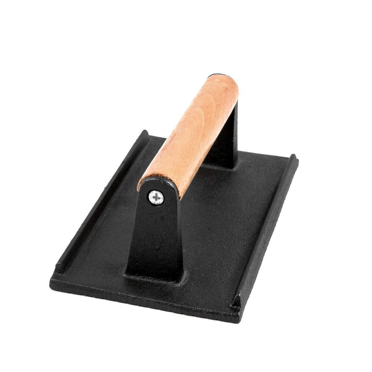 Kött och baconpress med trähandtag