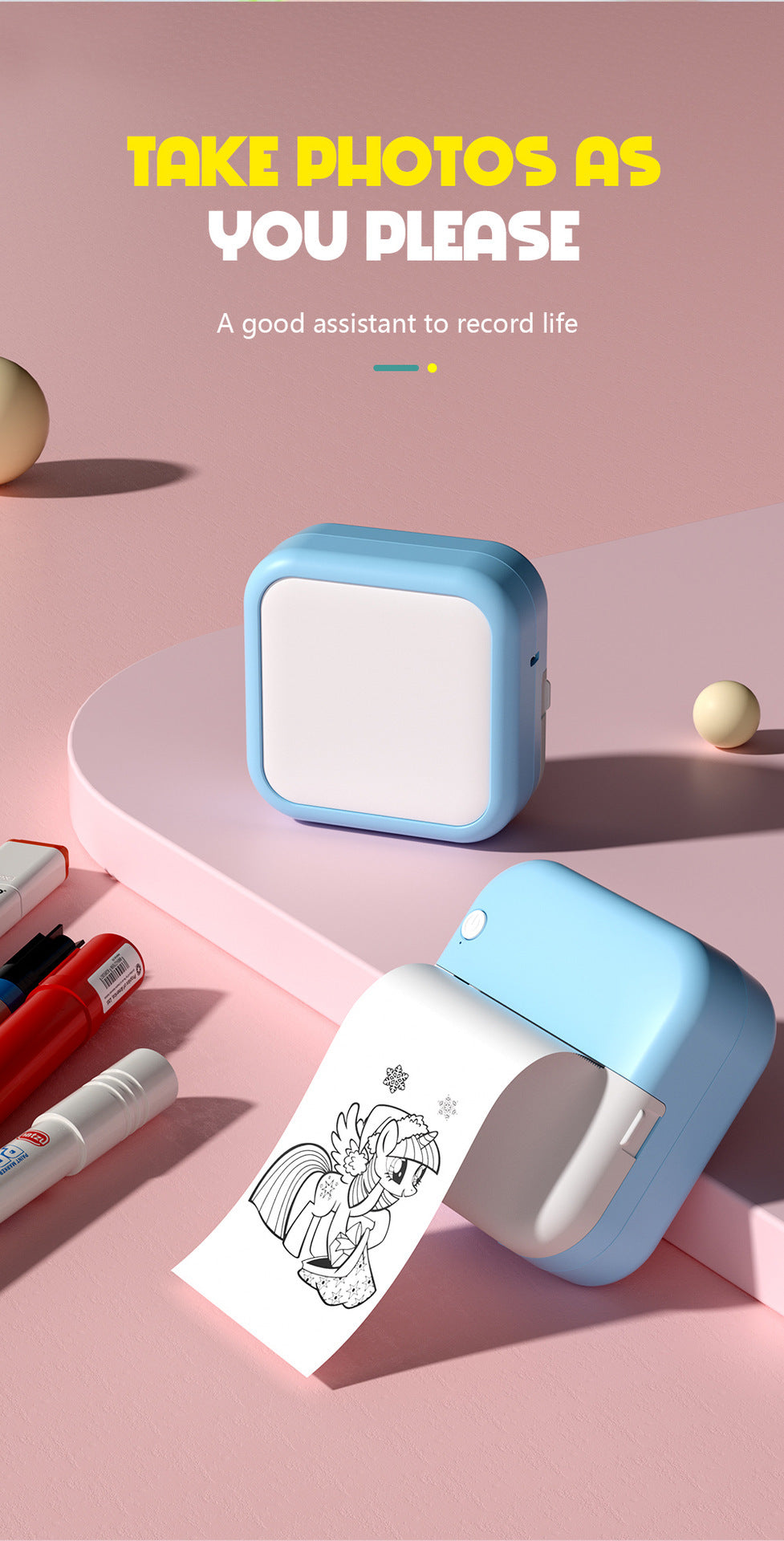 Small Mini Printer