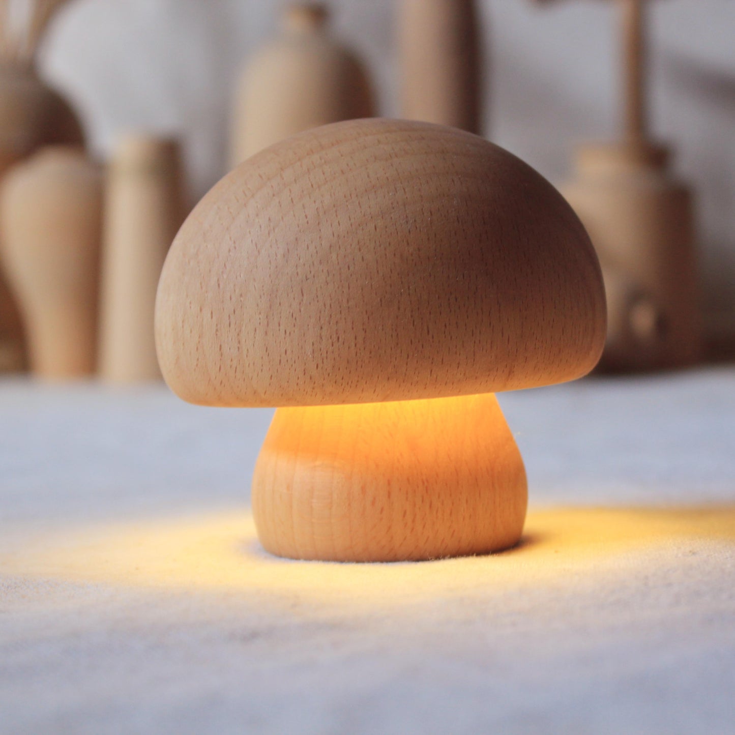 Elegant svampformlampa