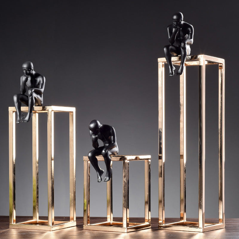 Geometriska hängande ornament för elegant inredning