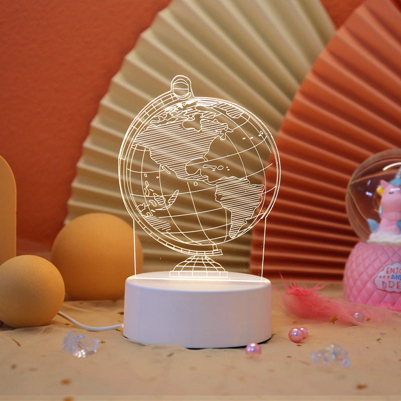 Magic night light for the bedside table