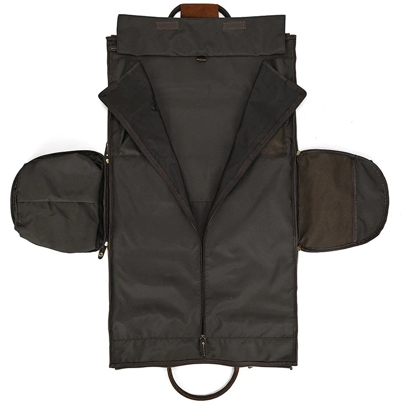 Luxury Leather Duffel Bag for Business Travel