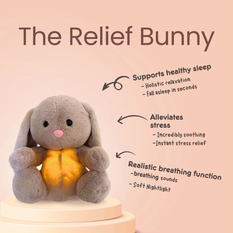 Breathing Rabbit: the magical soothing cuddly friend!