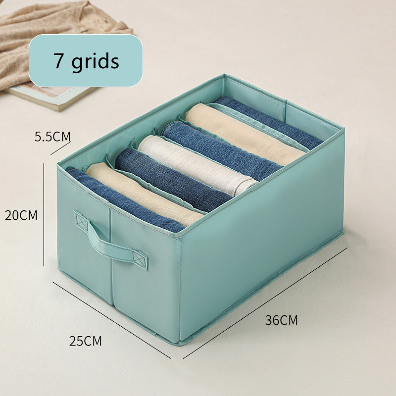 Clothing and underwear storage box in a sleek design