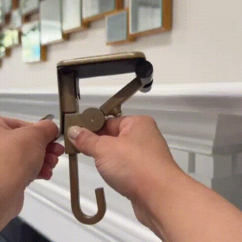 Julstrumpehållare – elegant och praktisk upphängning för julstrumpor och dekorationer!