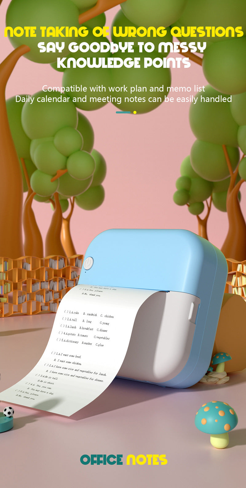 Small Mini Printer