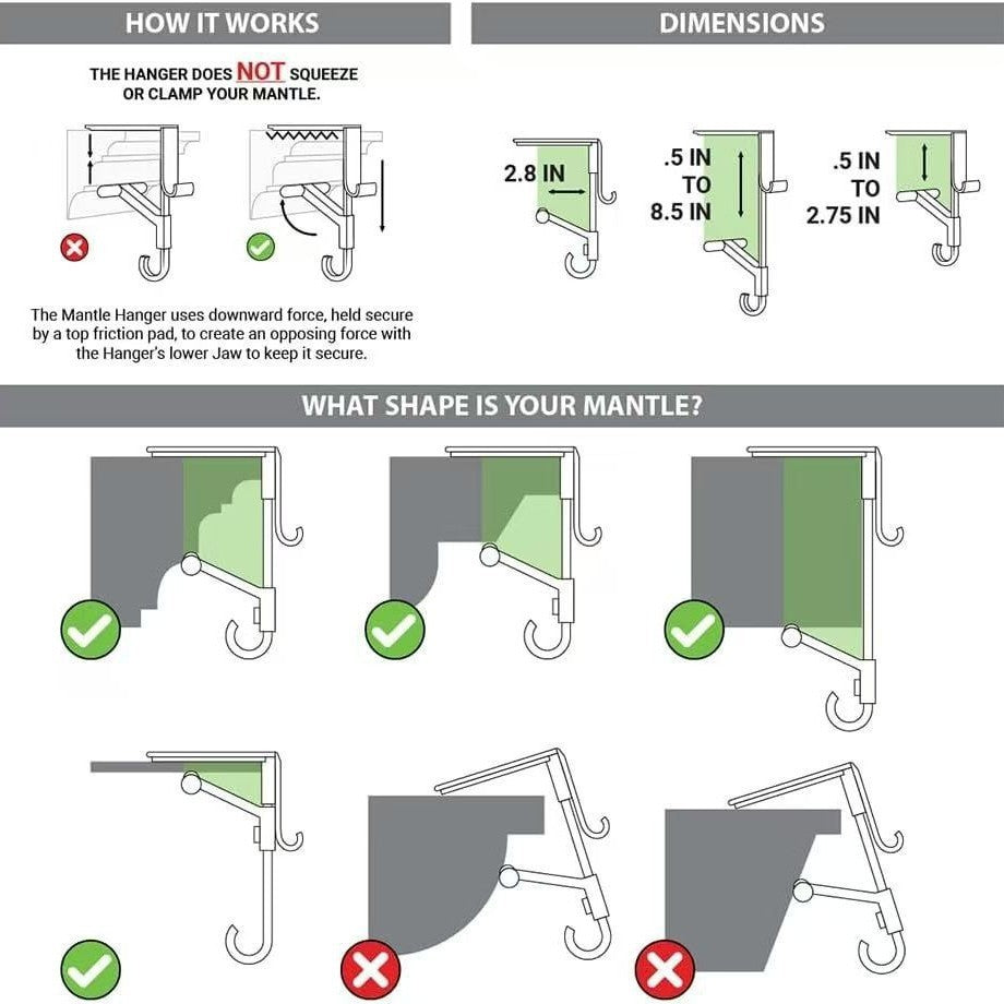 Julstrumpehållare – elegant och praktisk upphängning för julstrumpor och dekorationer!