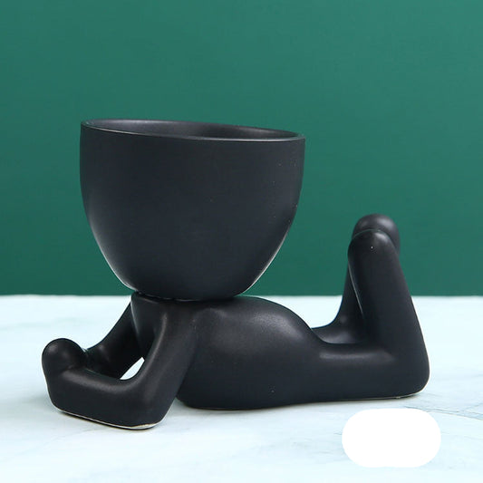 Lyxig blomkruka med kreativ design