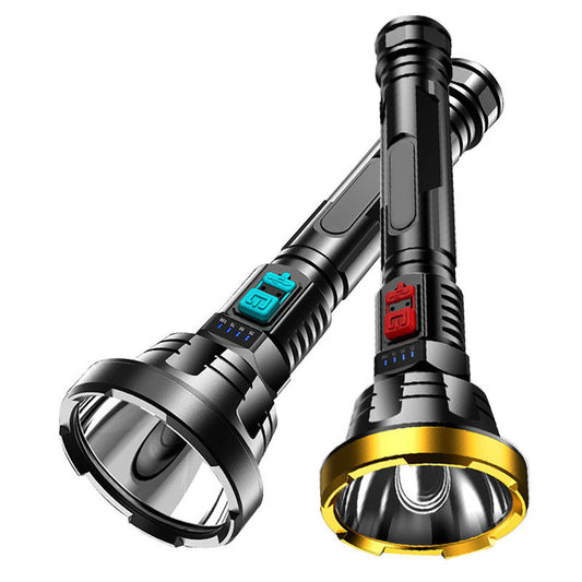 LED-ficklampa: Super lysande med  90000LM och USB-laddningsbar!
