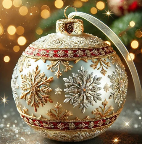 3D Julgranskulor i exklusivt utförande – låt din gran glittra med elegans