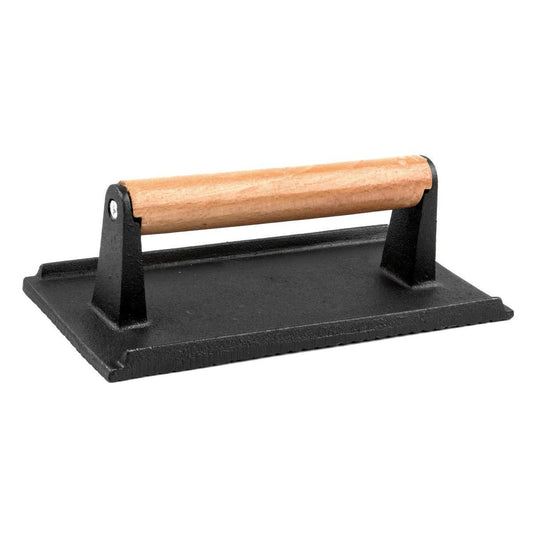 Kött och baconpress med trähandtag