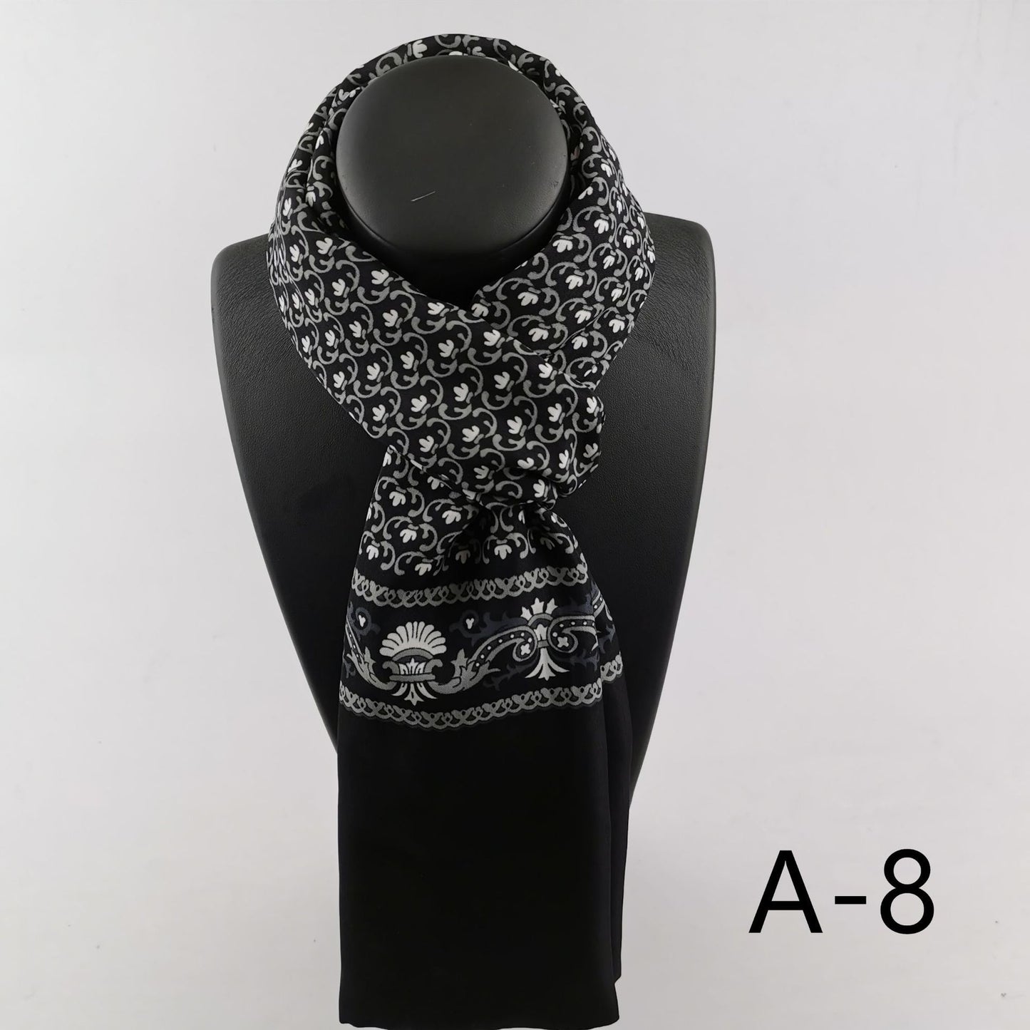 Mäns Dubbel-Lager Cashmere-Blend Halsduk för Enastående Värme