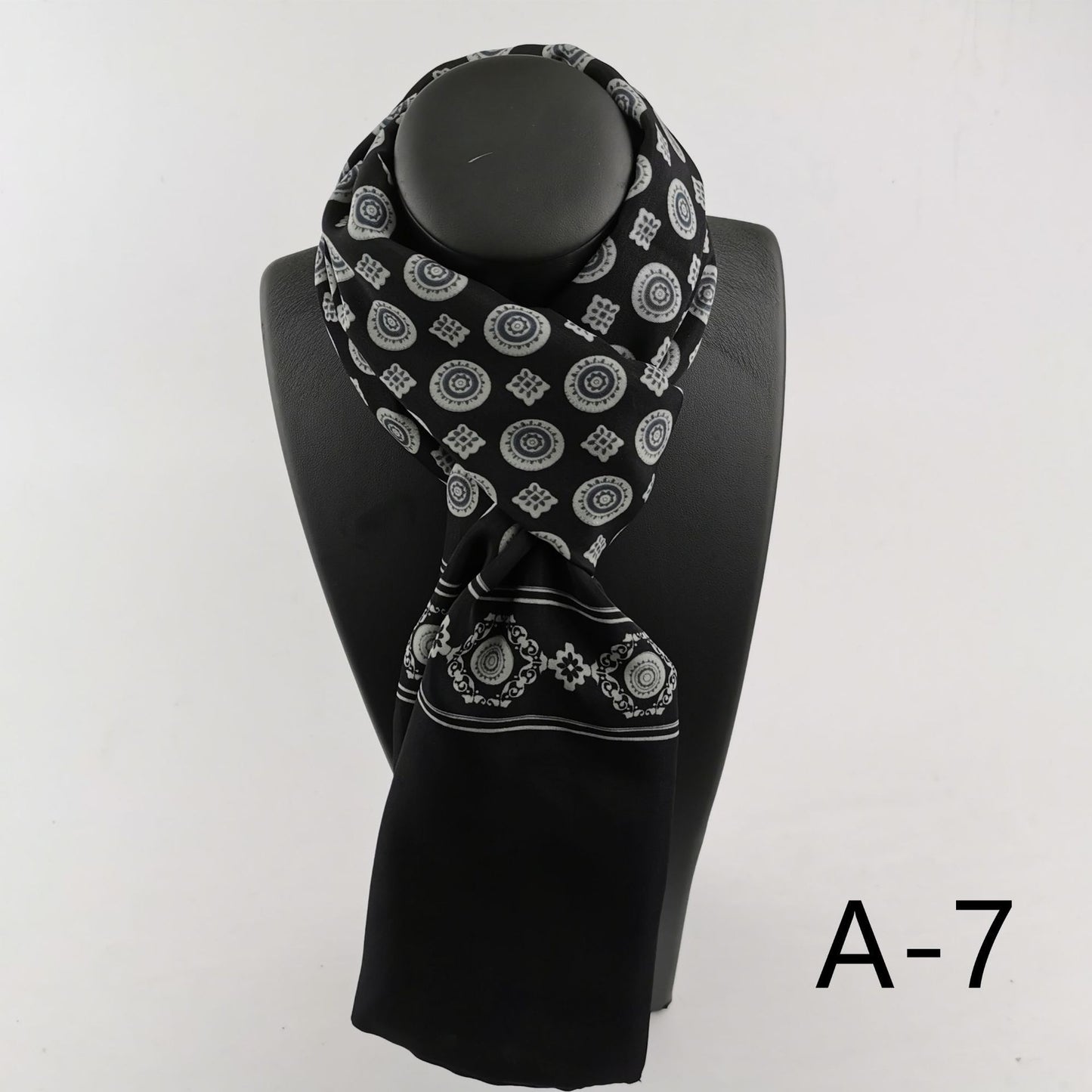 Mäns Dubbel-Lager Cashmere-Blend Halsduk för Enastående Värme