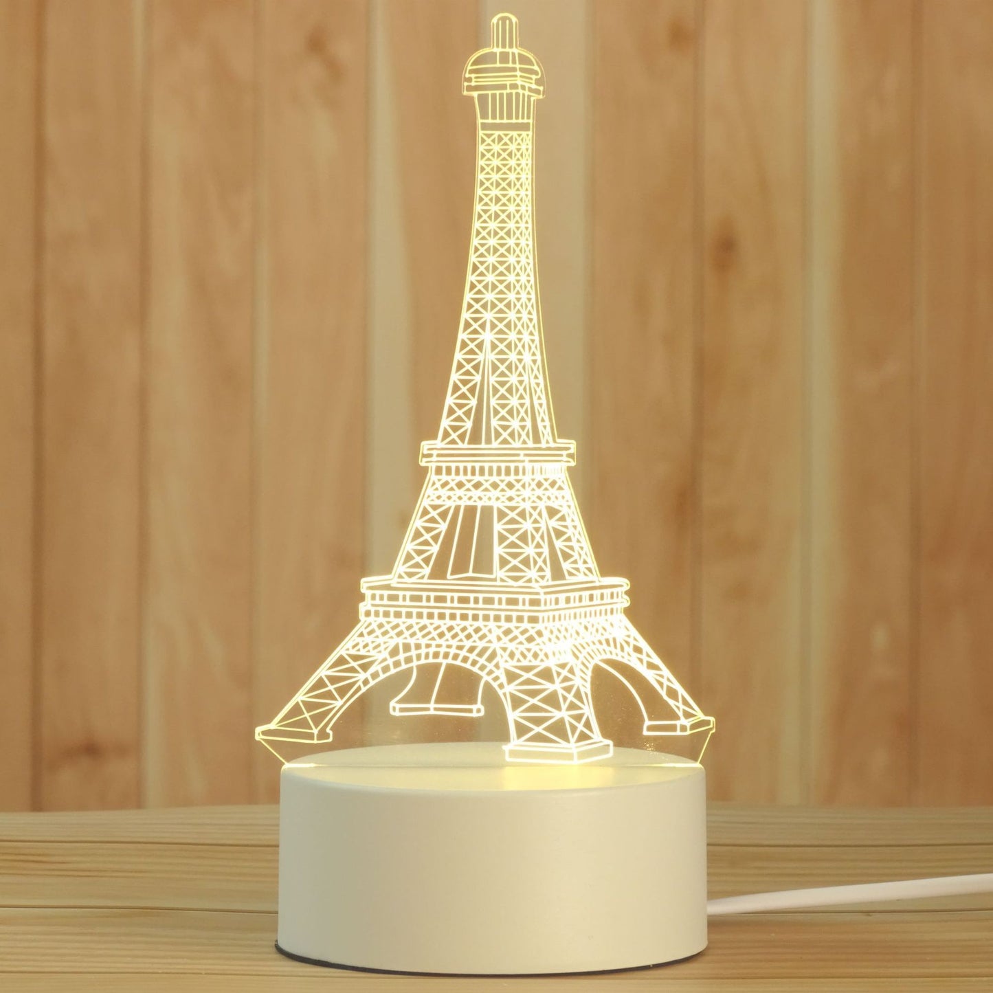 Magic night light for the bedside table