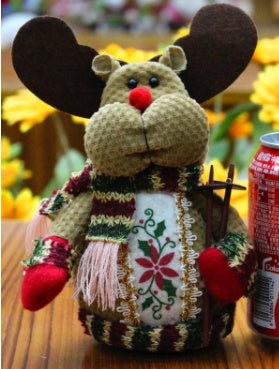 Julfigurer i textil – Tomte, Ren & Snögubbe i mjuk design