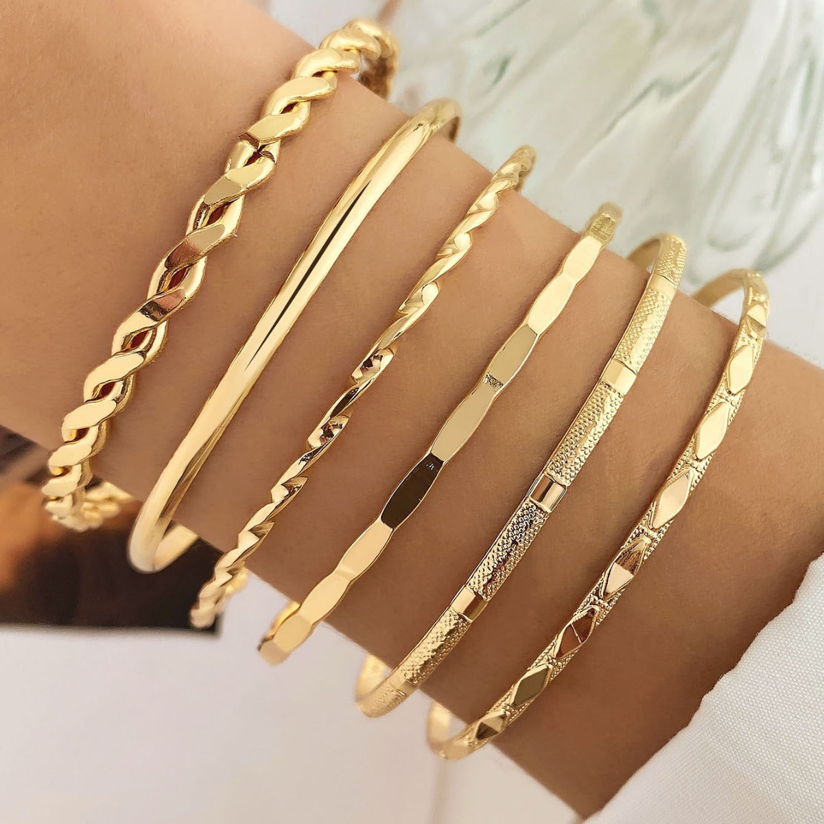 Bohemisk armband set