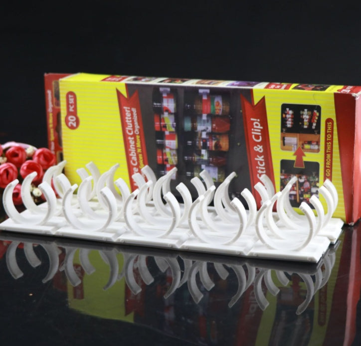 Köksförvaringsrack för kryddor och flaskor