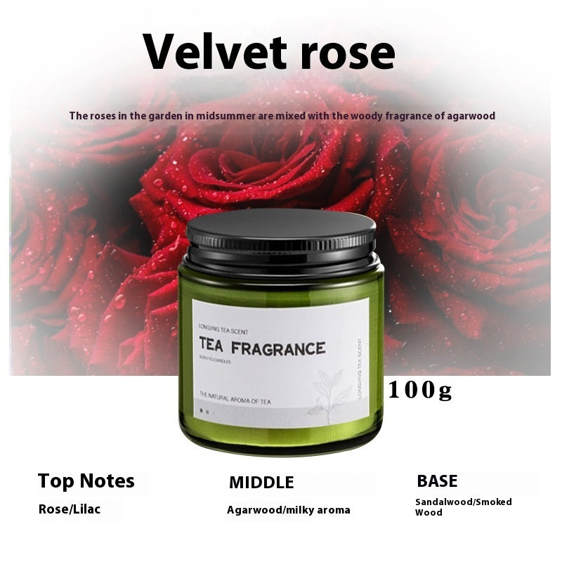 Doftljus i vintage kopp – handgjort sojavaxljus med exklusiva dofter