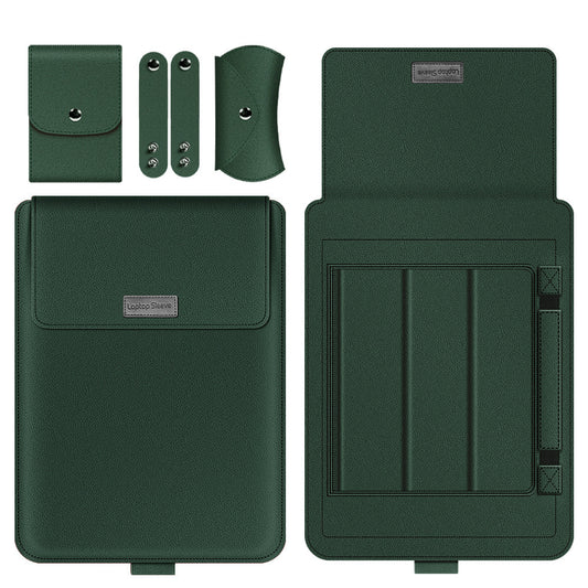 Magisk notebookväska i läderimitation - Skydda din dator med stil!