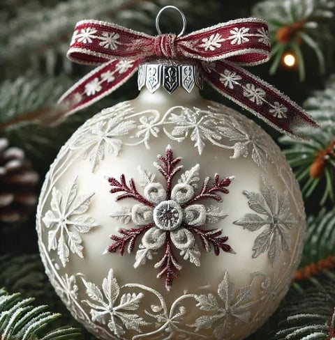 3D Julgranskulor i exklusivt utförande – låt din gran glittra med elegans